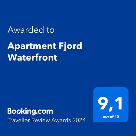 Apartment Fjord Waterfront Котор Экстерьер фото