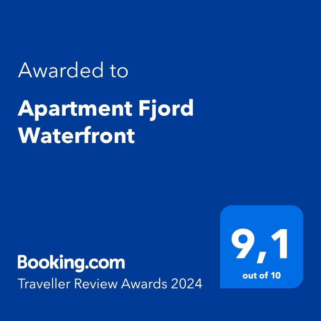 Apartment Fjord Waterfront Котор Экстерьер фото